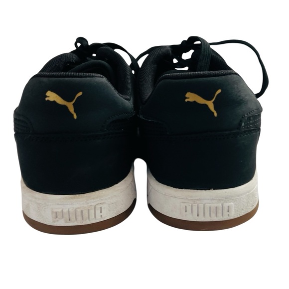 Puma Black Sneakers with Gold Details - Picture 4 of 5